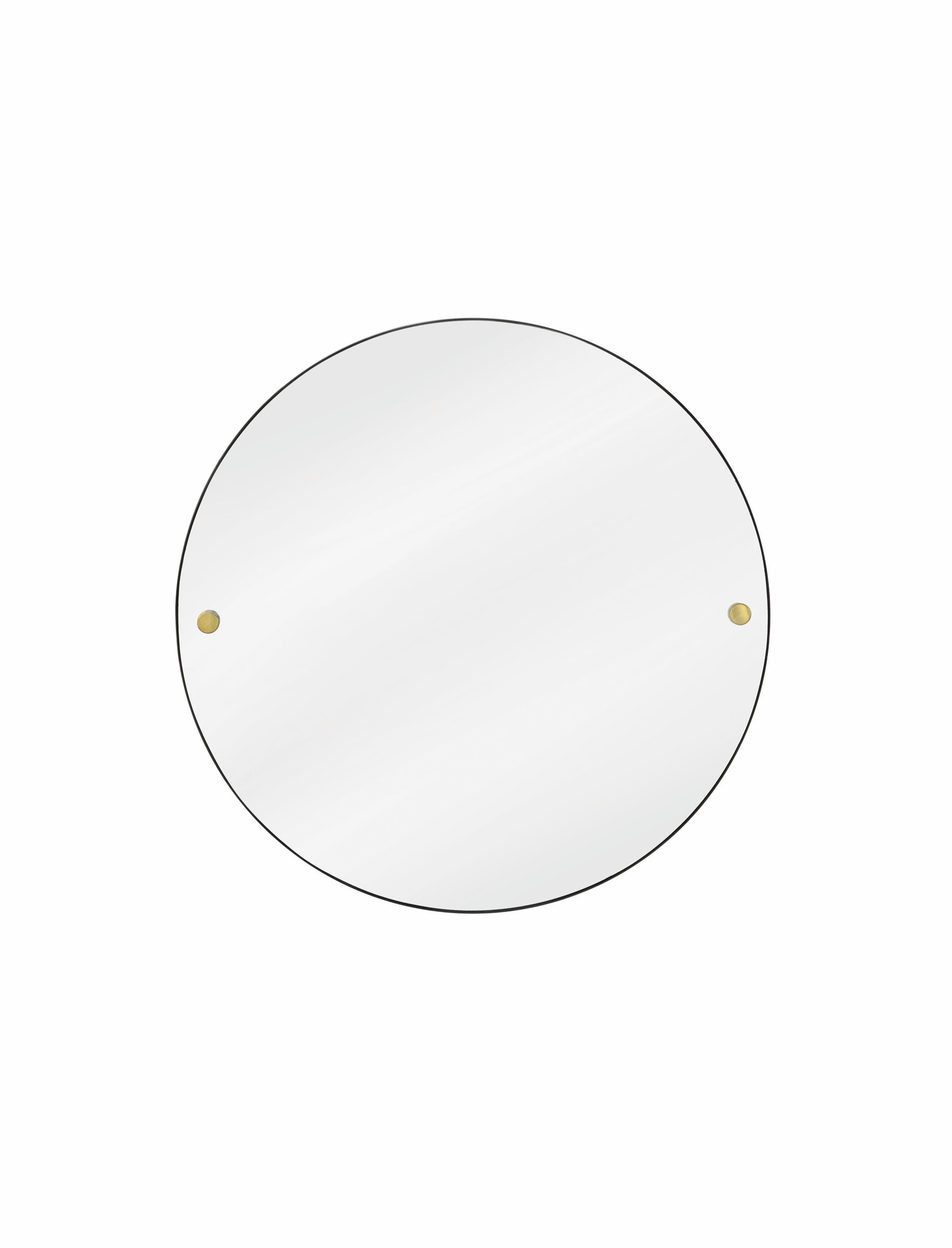 large round bathroom mirror
