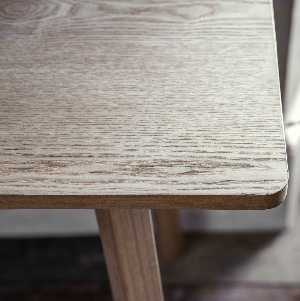 simple wooden desk 