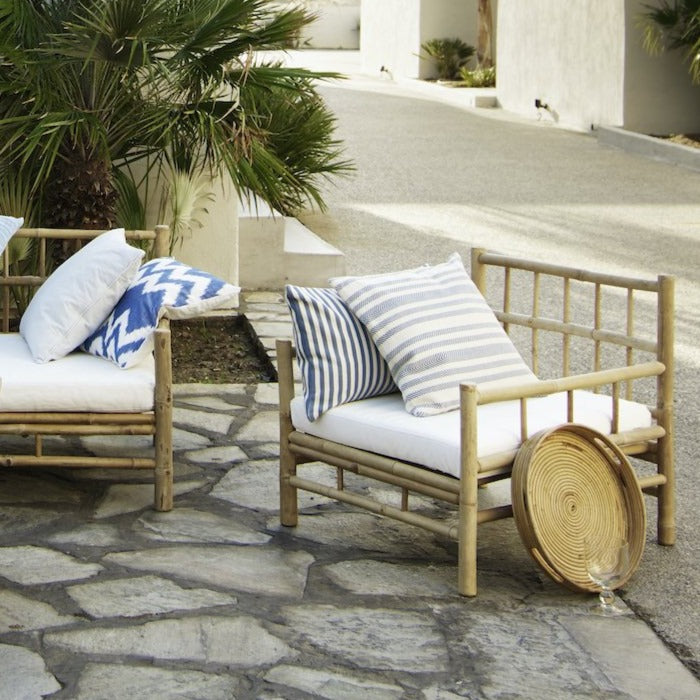 tine k bamboo outdoor lounge sofa 