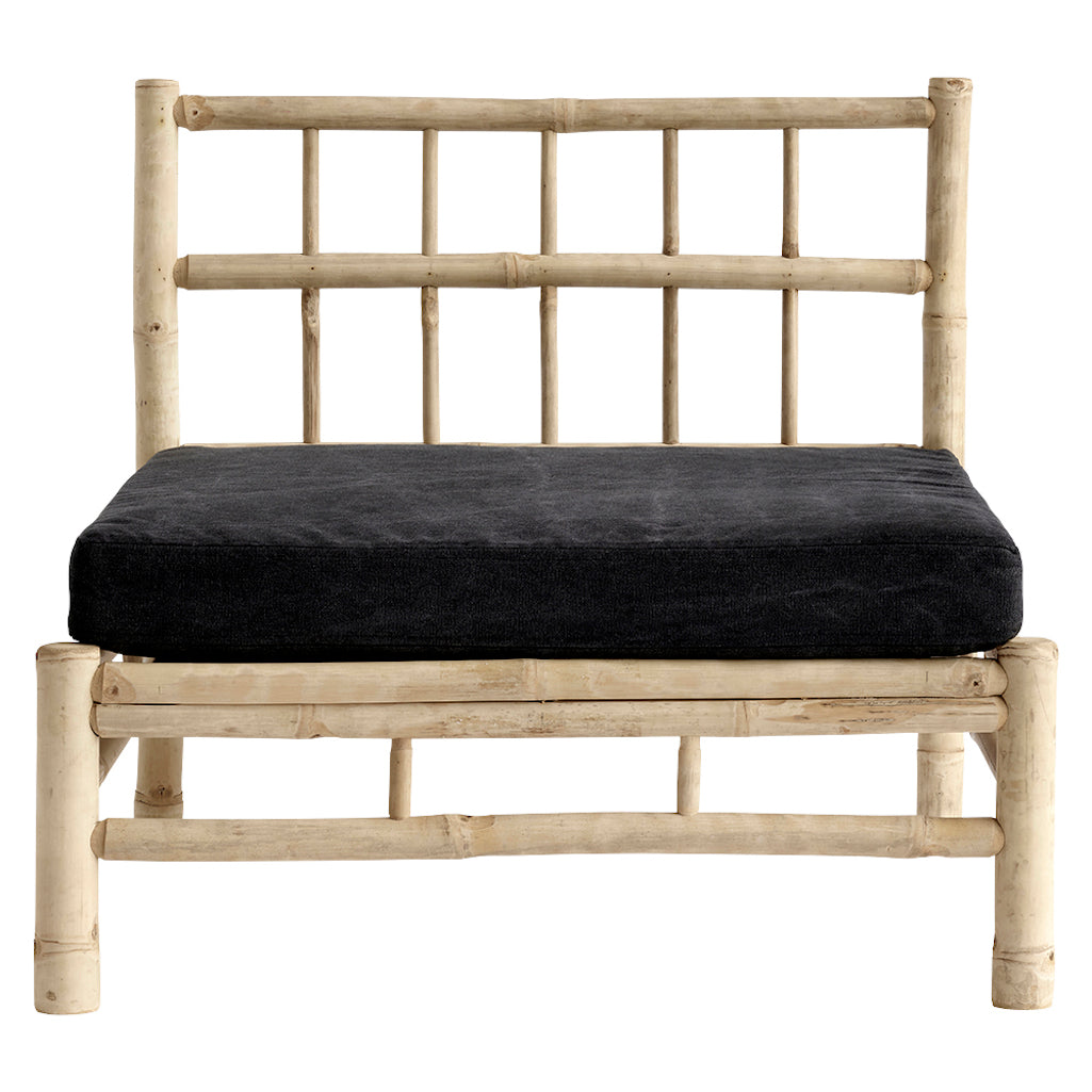 Bamboo module chair in black