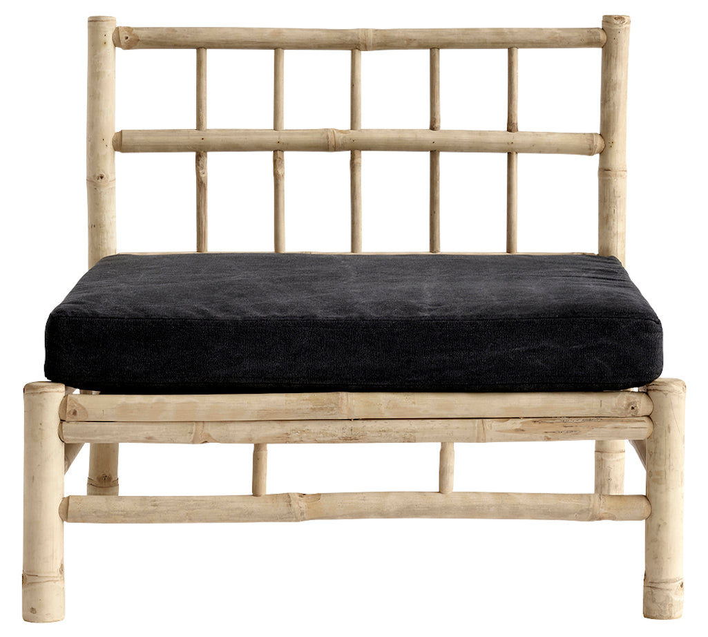 Bamboo module chair in black