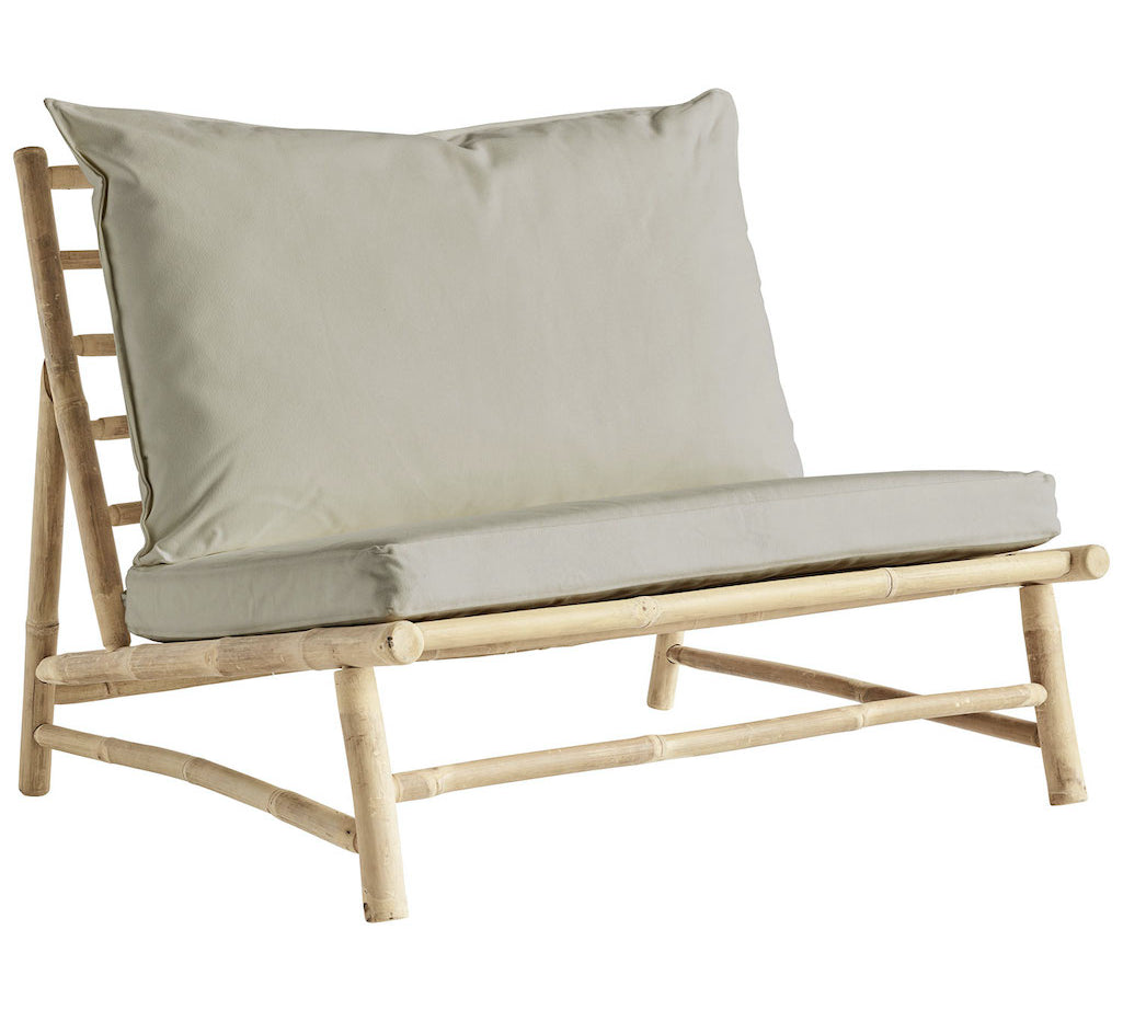 outdoor chair with sand cushion