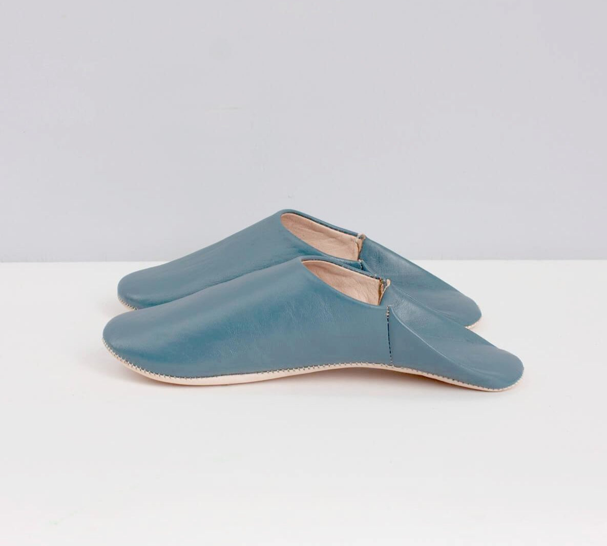 Moroccan leather slippers by Bohemia