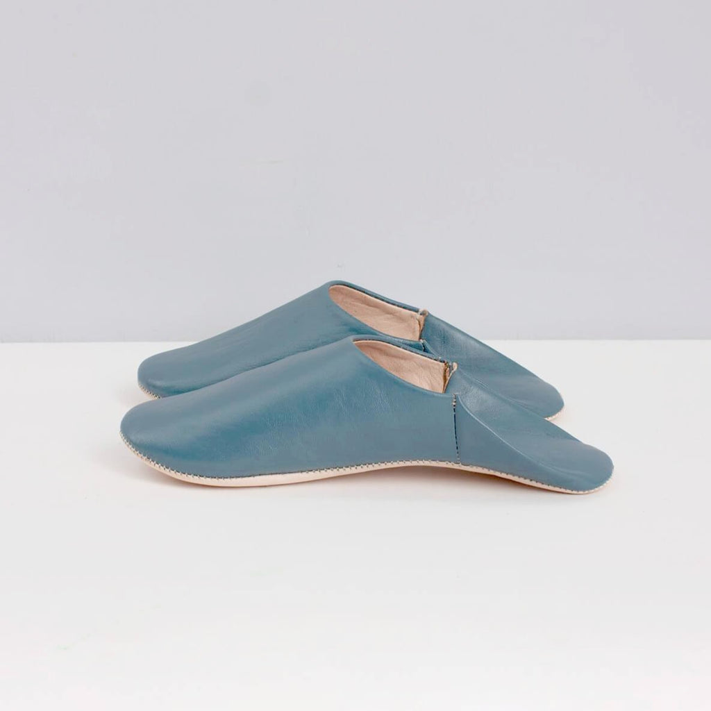 Moroccan leather slippers by Bohemia