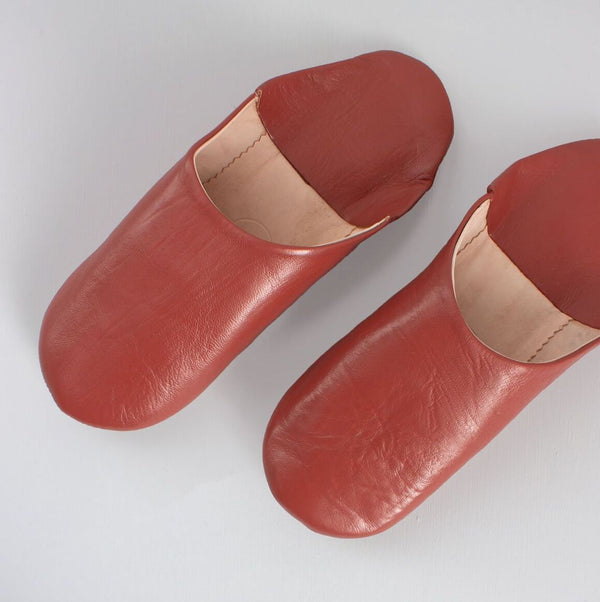 mens leather Moroccan slippers 