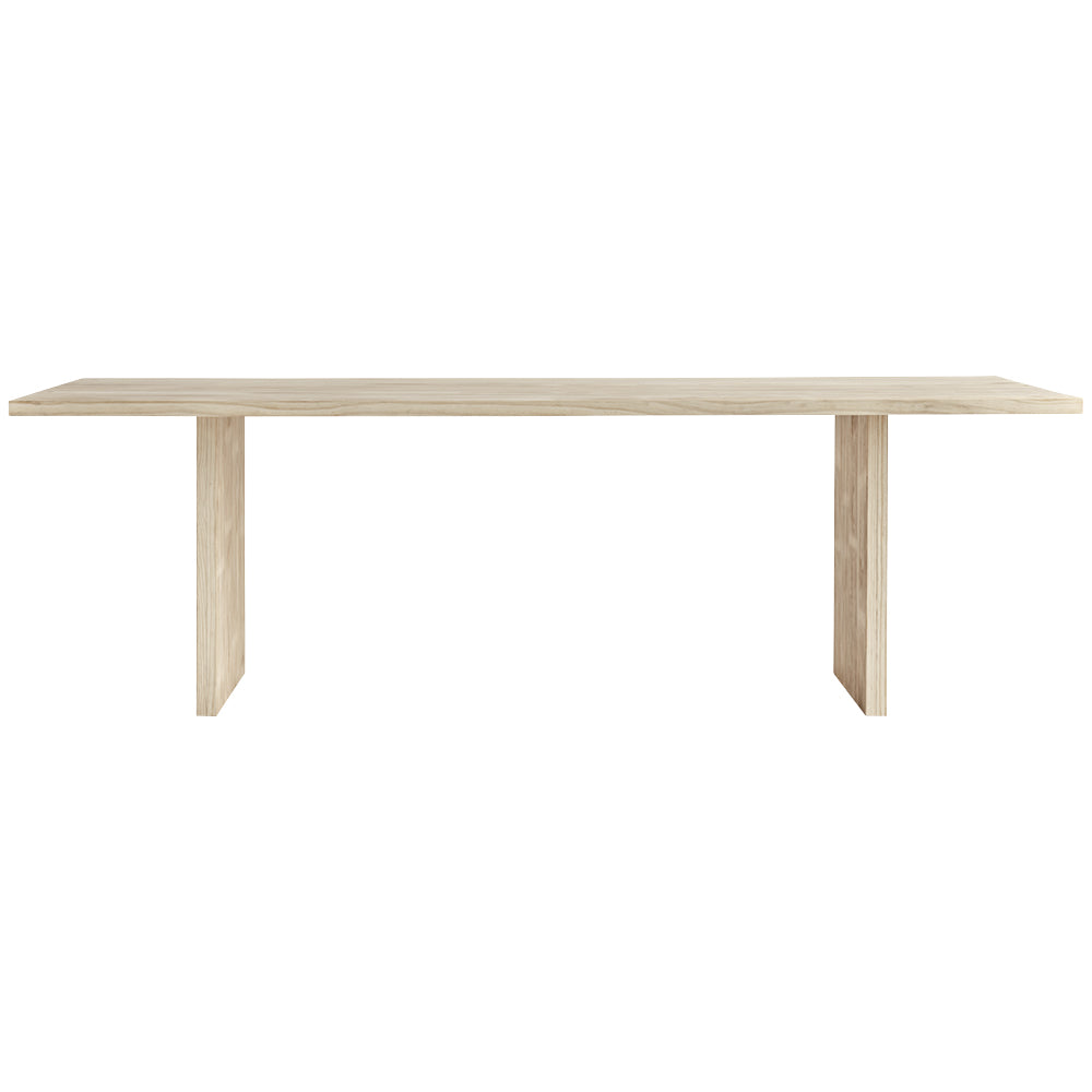 white pine outdoor dining table by Tine K 