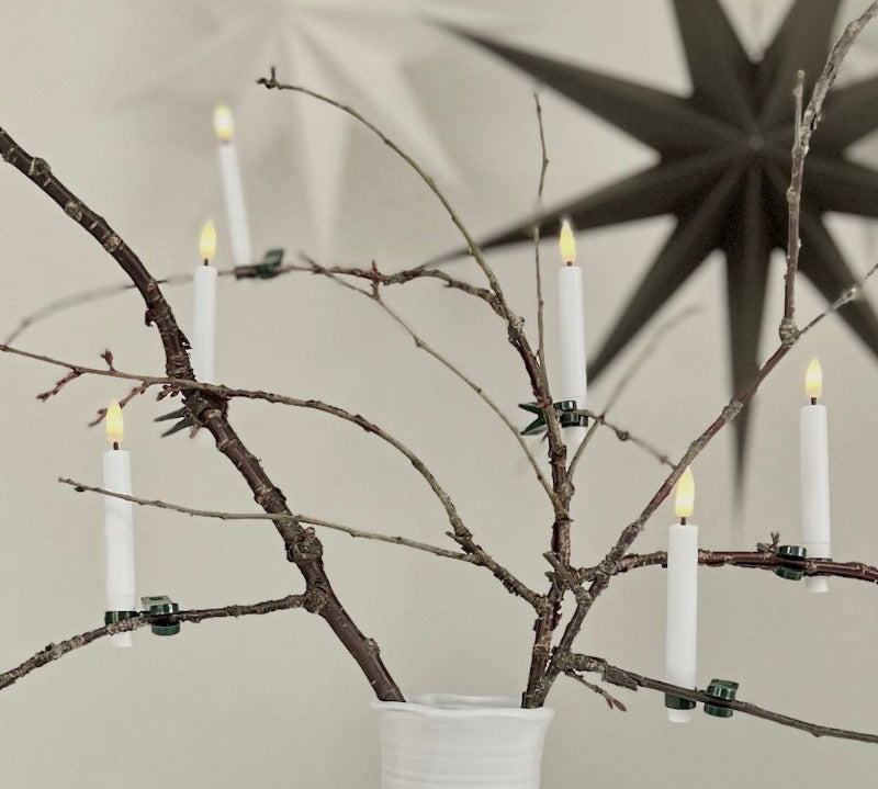 clip on LED candle light 