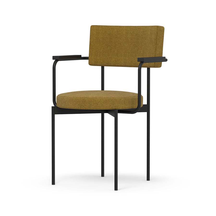 Dining arm chair by HK Living in black 