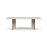cream dining table by HK Living