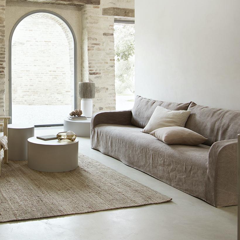 Tine K sofa soft in linen