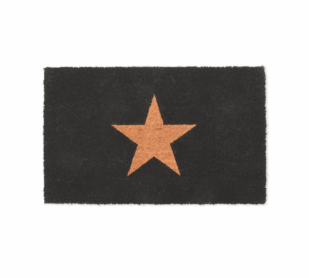 single star door mat by Garden Trading