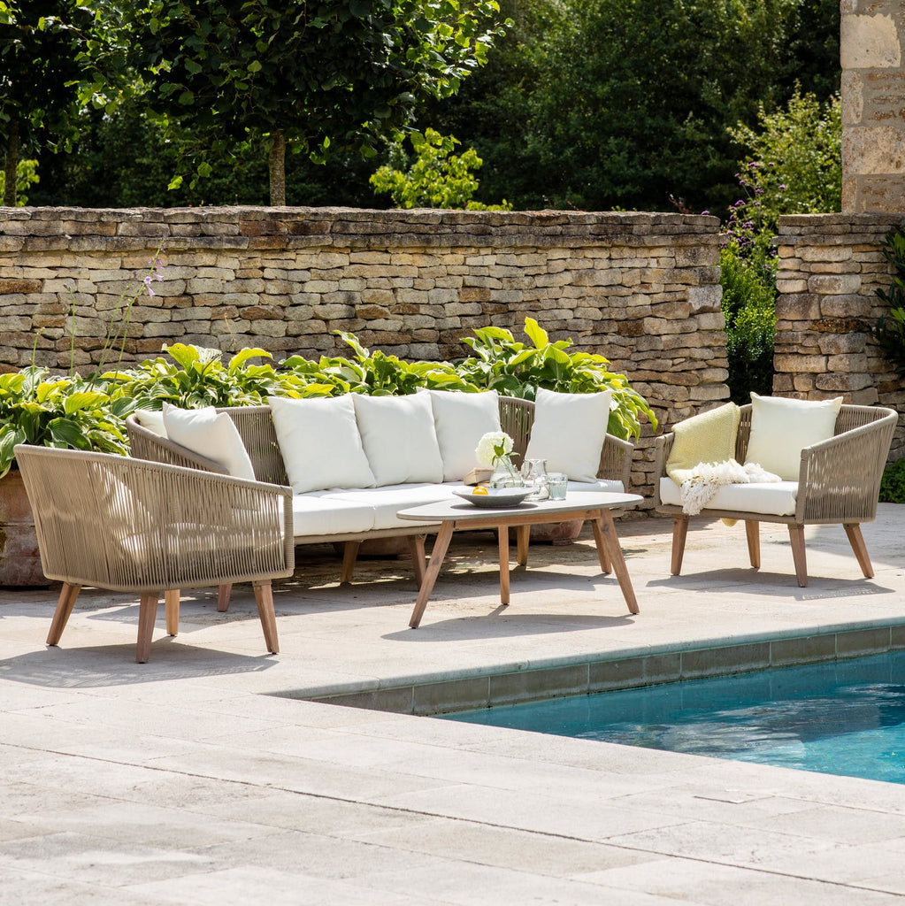 Colwell outdoor sofa set by Garden Trading 