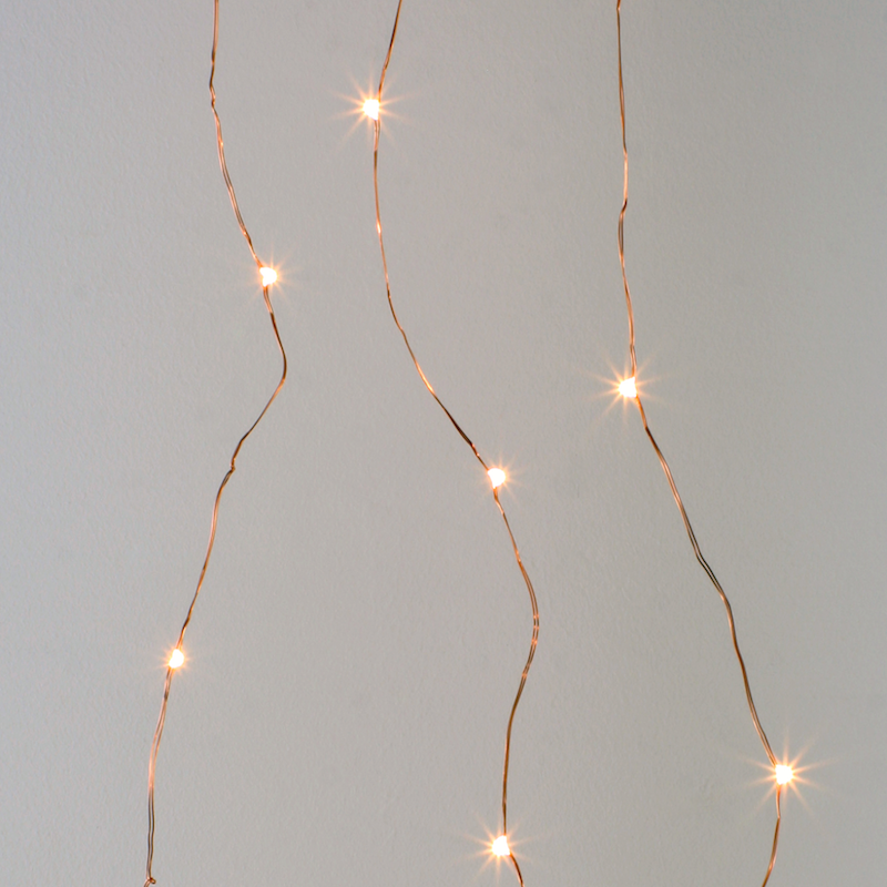 copper wire lights 