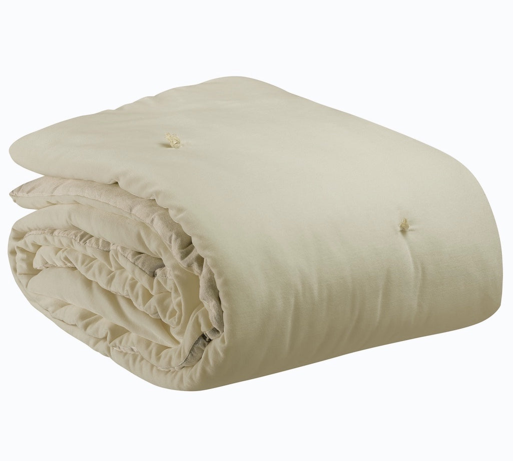 sand velvet throw by Vivaraise