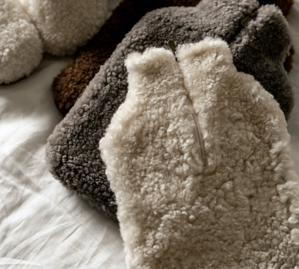 sheepskin hot water bottles