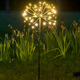 Dandelion solar stake light by light style