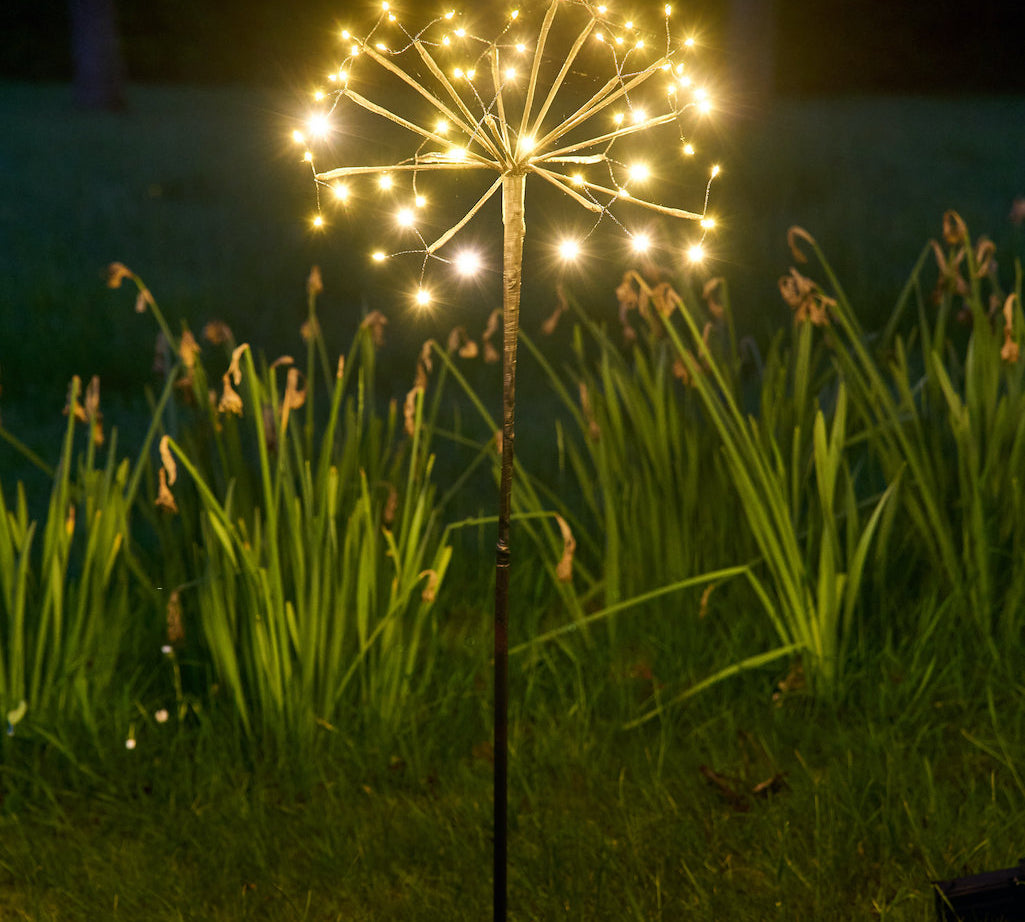 Dandelion solar stake light by light style