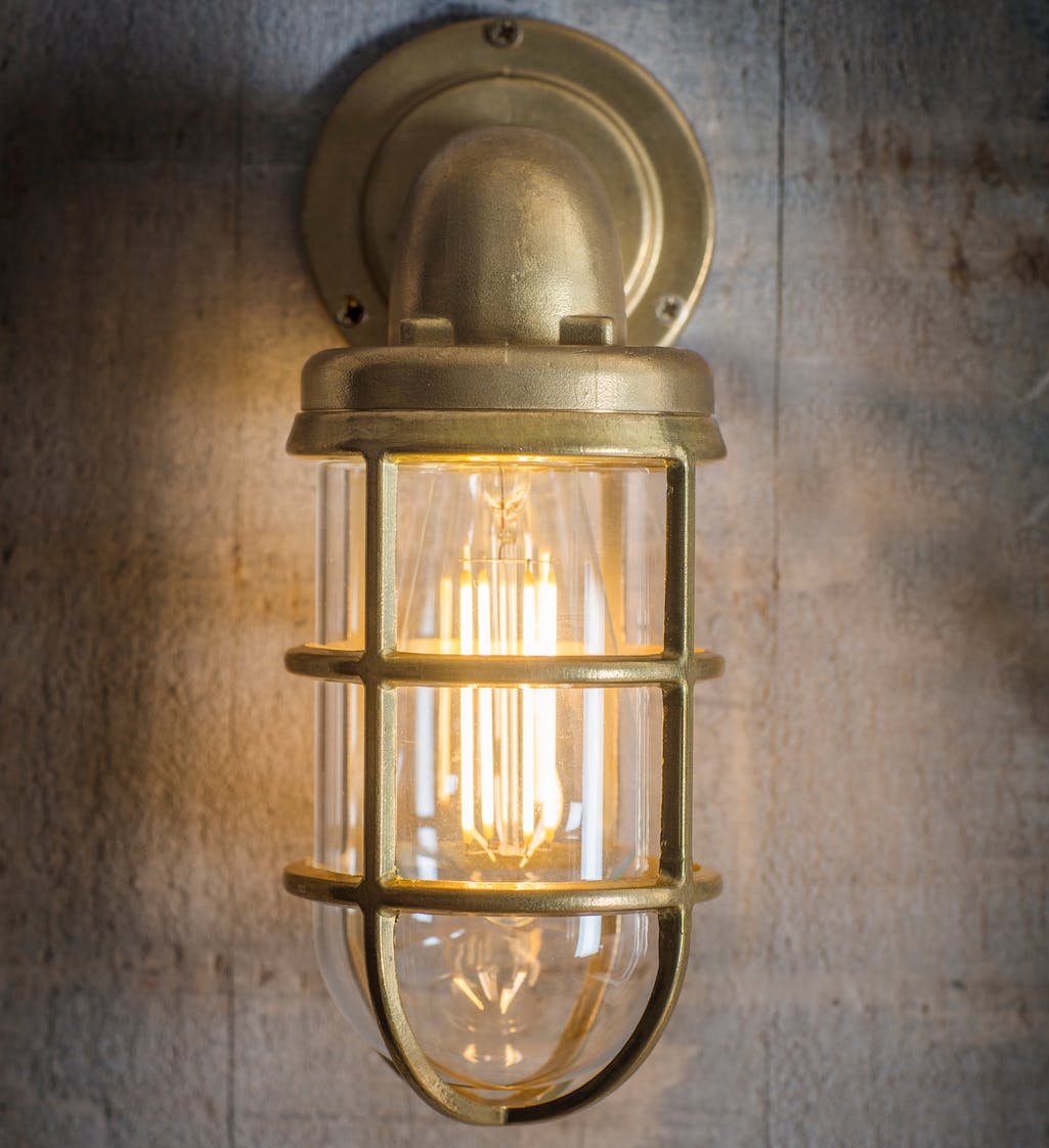 DEVONPORT BRASS DOWN LIGHT 