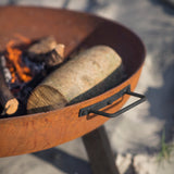 Foscot fire pit rusts over time 