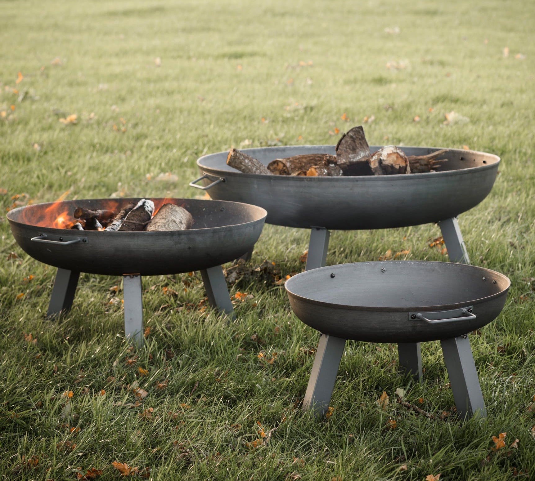 Foscot fire bowl in three sizes 