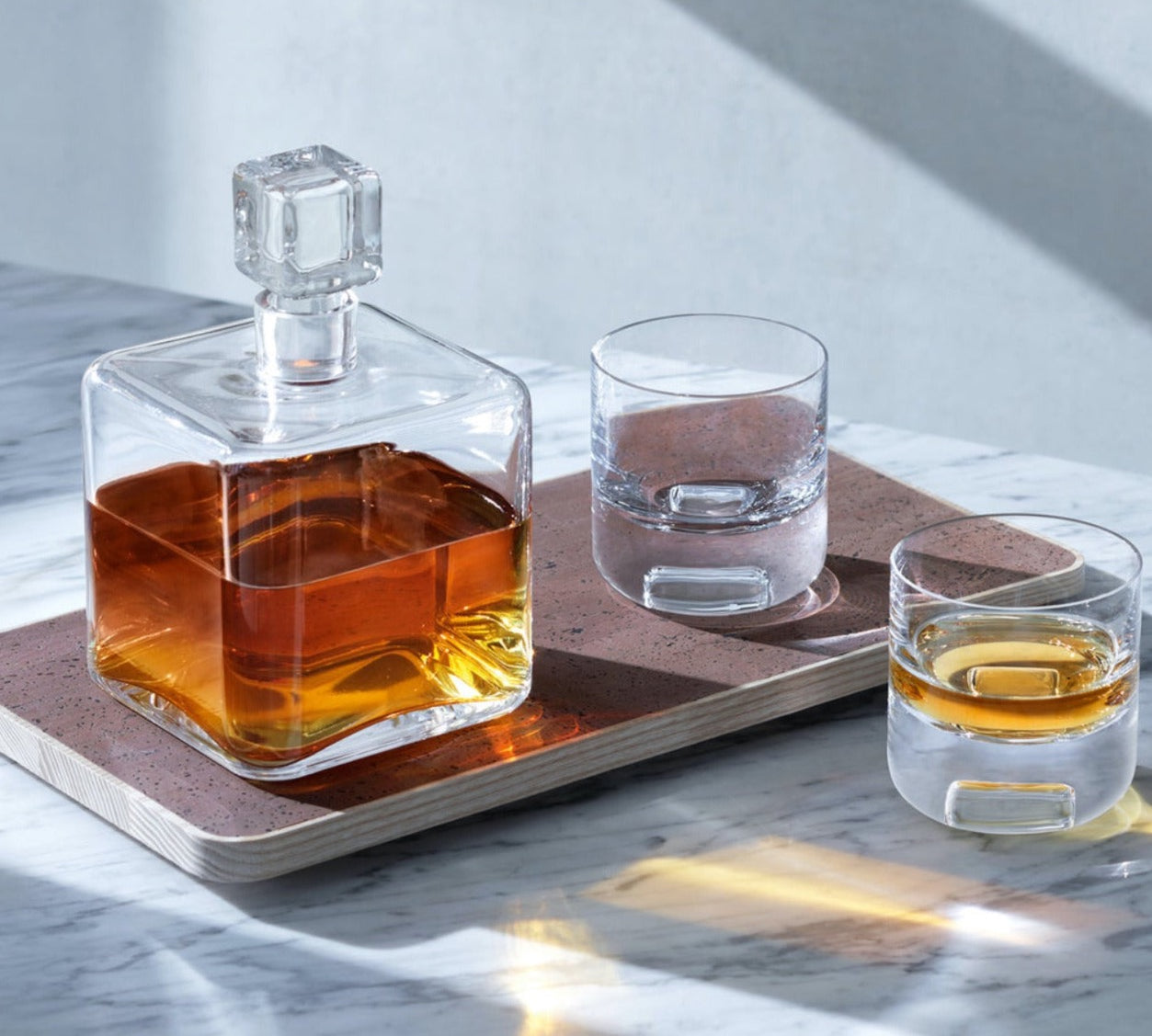 cask whisky decanter by LSA 