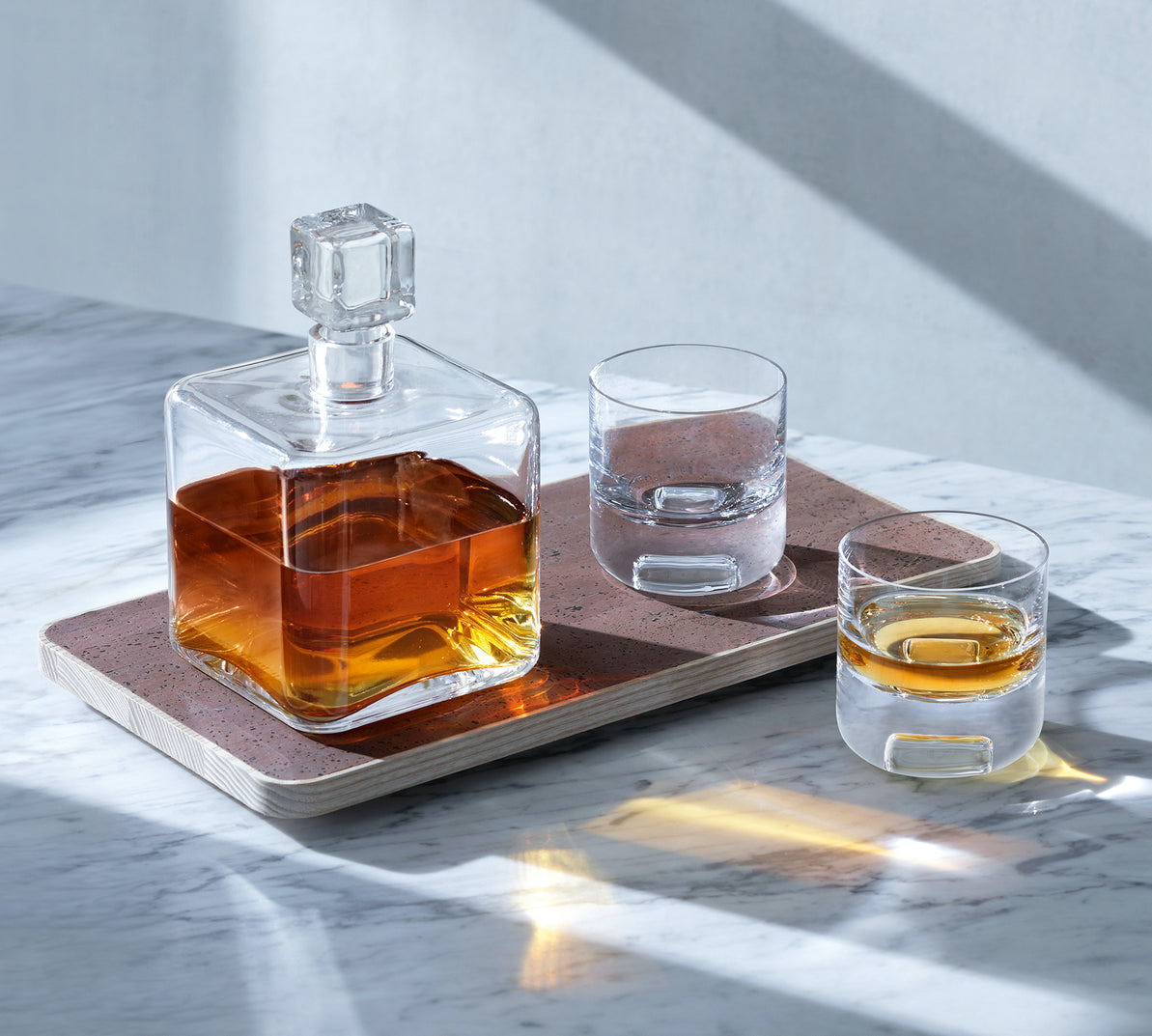 Cask modern whisky glasses 