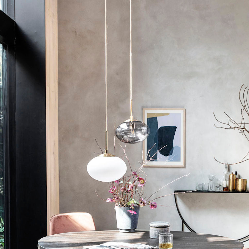 House Doctor Opal glass pendant light 