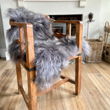 Grey Icelandic Sheepskin Rug