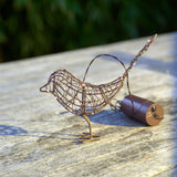 battery operated hanging robin light 