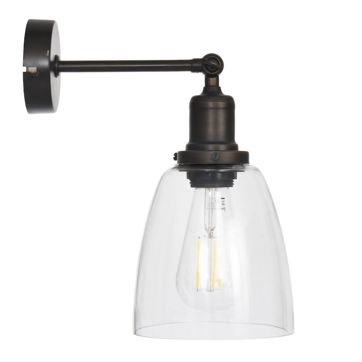 glass wall light by Garden Trading