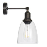 glass wall light by Garden Trading