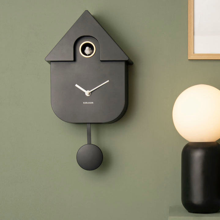 black cuckoo clock by Karlsson