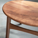 Kersoe walnut dining chair by Garden Trading
