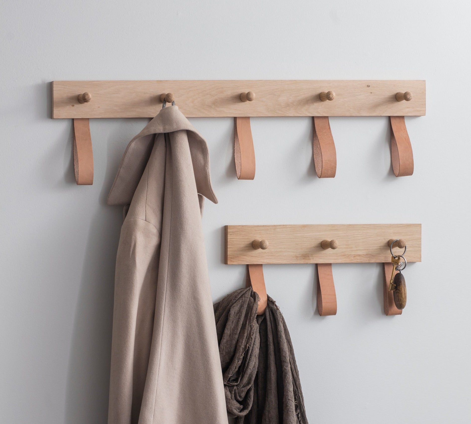 Kelston wooden coat rack