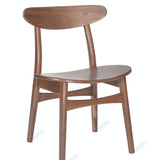 Kersoe walnut dining chair by Garden Trading