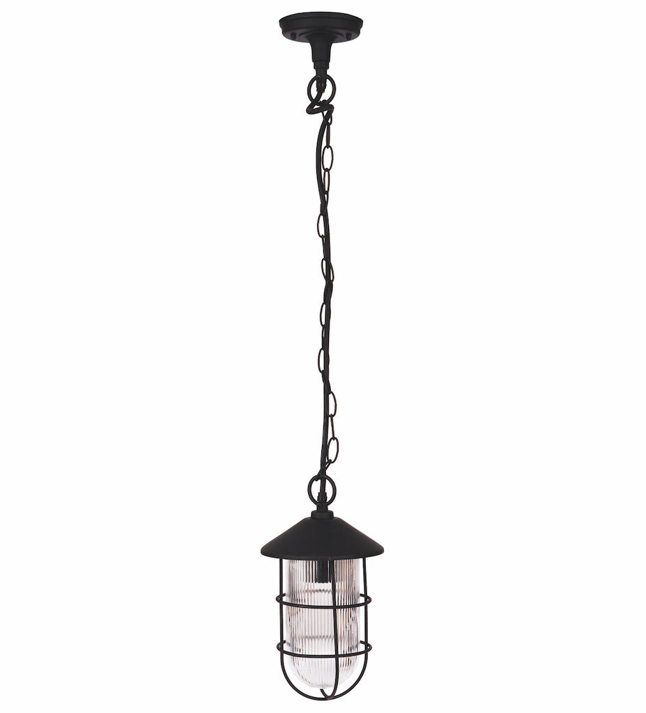 Cobalt hanging pendant cage light 