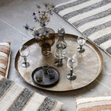 large etched brass tray Jhansi 