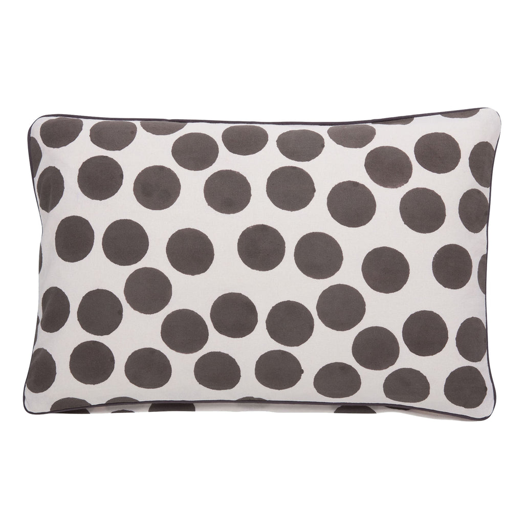 brown spotted cushion