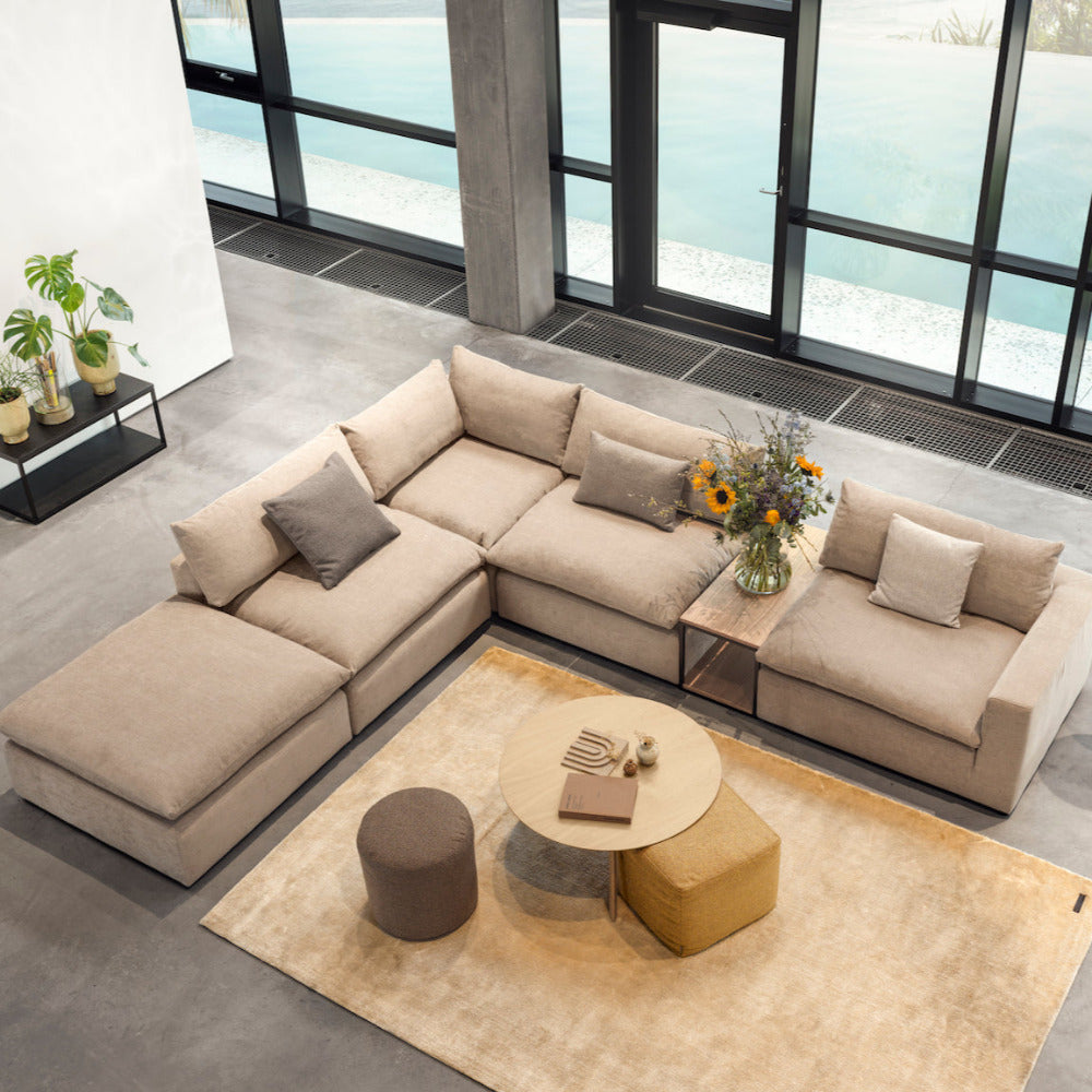 Moonlight sectional modern sofa