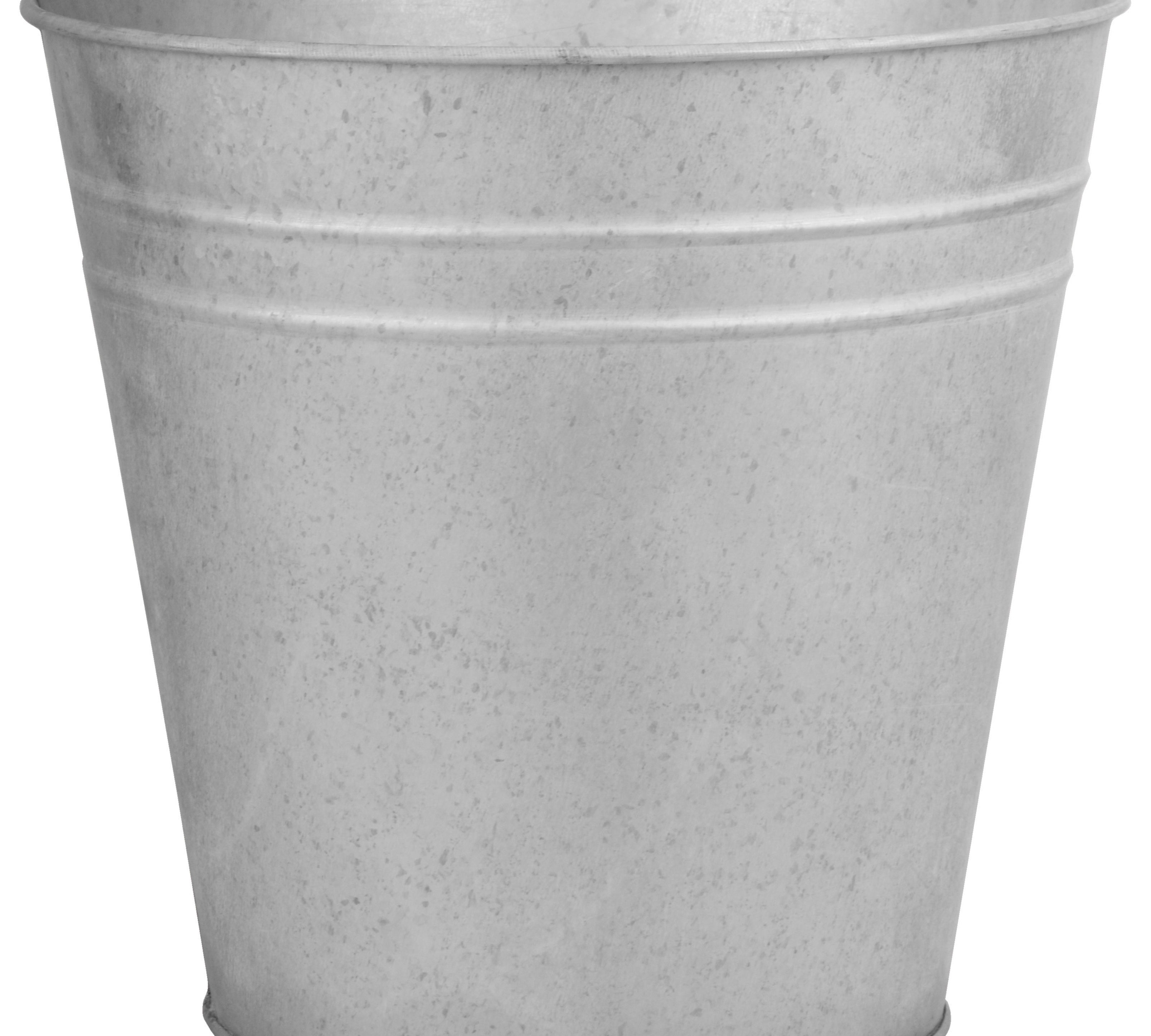 Zinc plant pot 