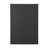 back fixings on rectangular garden mirror