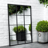 Rectangular garden mirror 