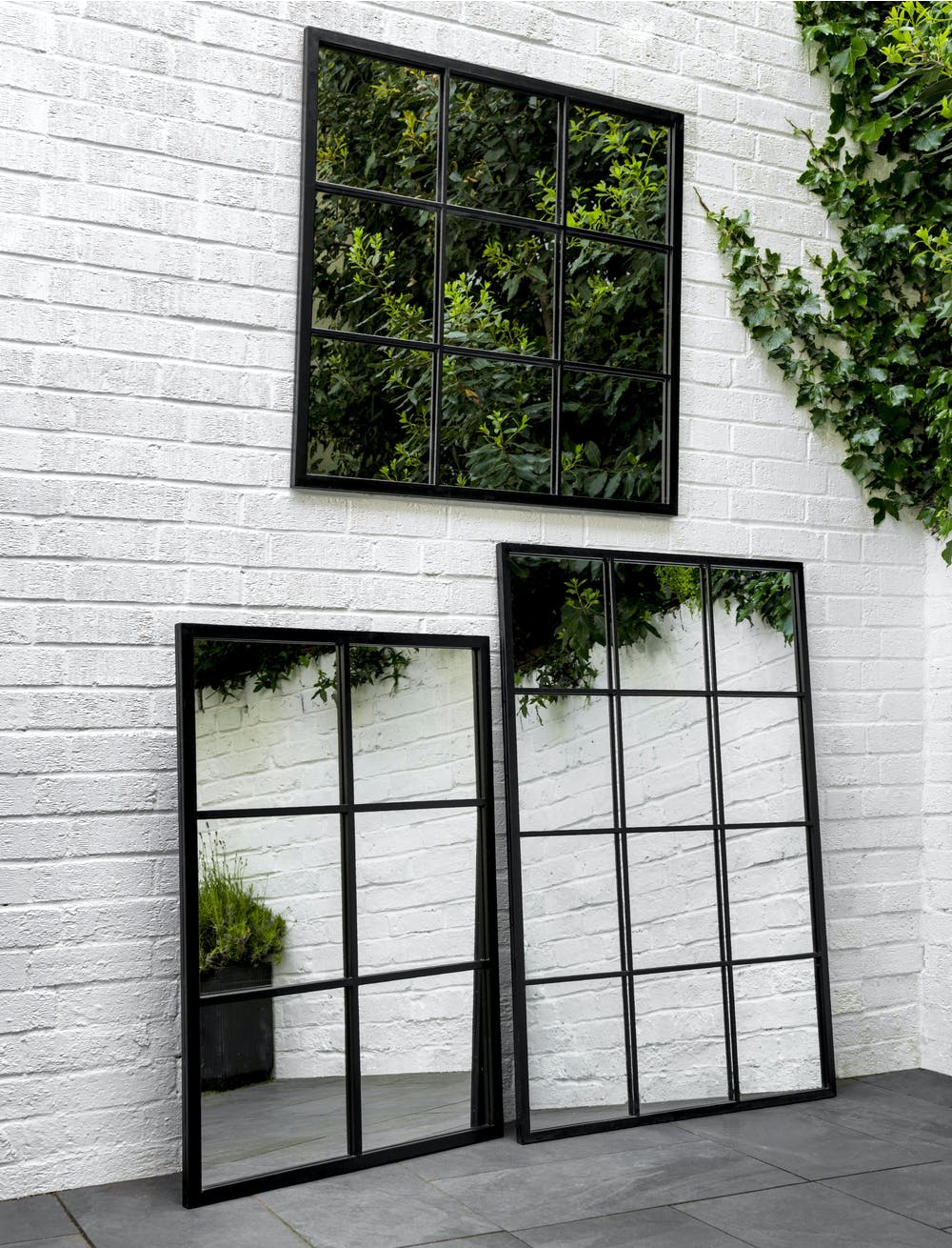 PRMO02 Fulbrook Rectangular garden mirror