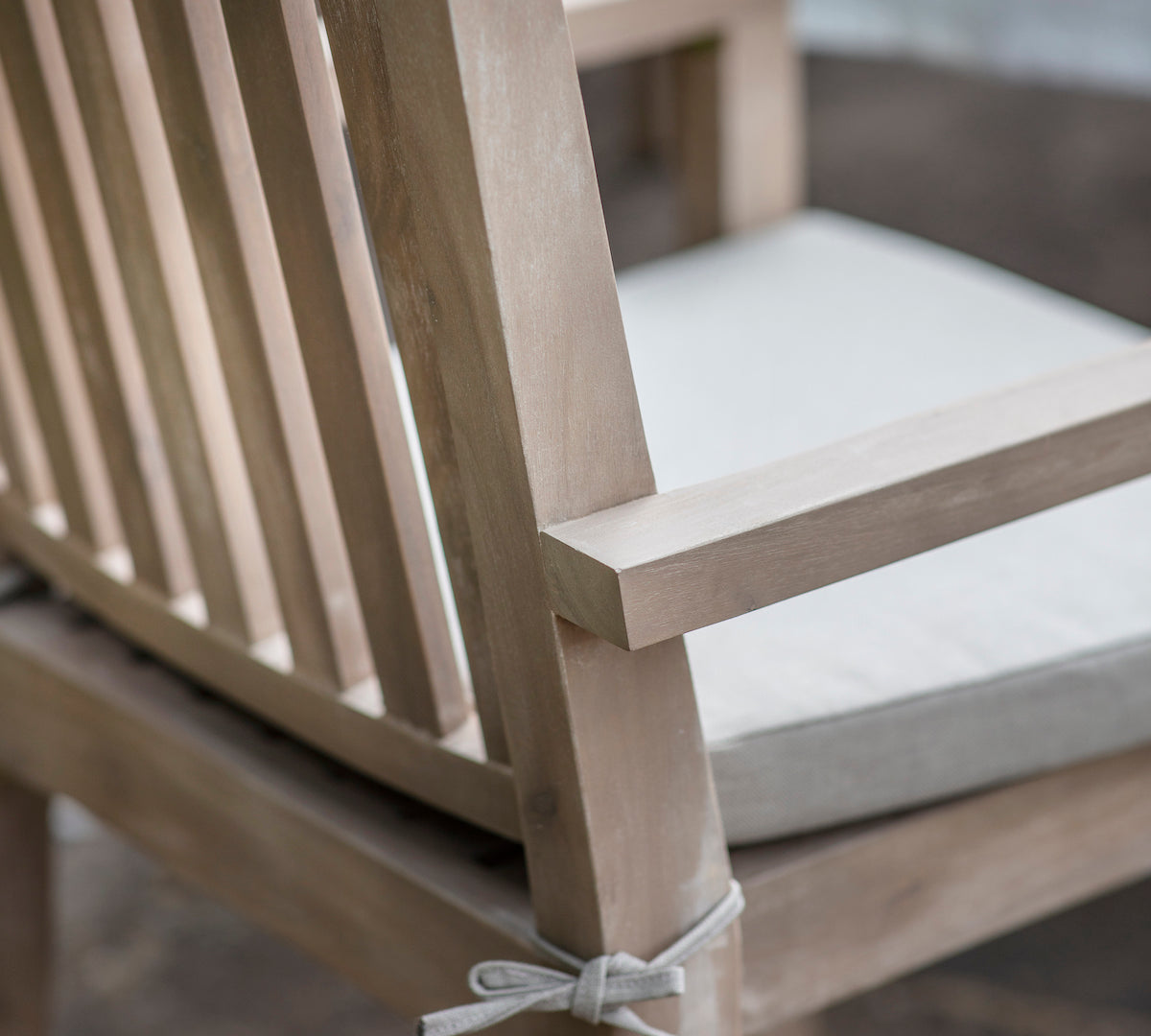 detail of Porthallow dining armchair 