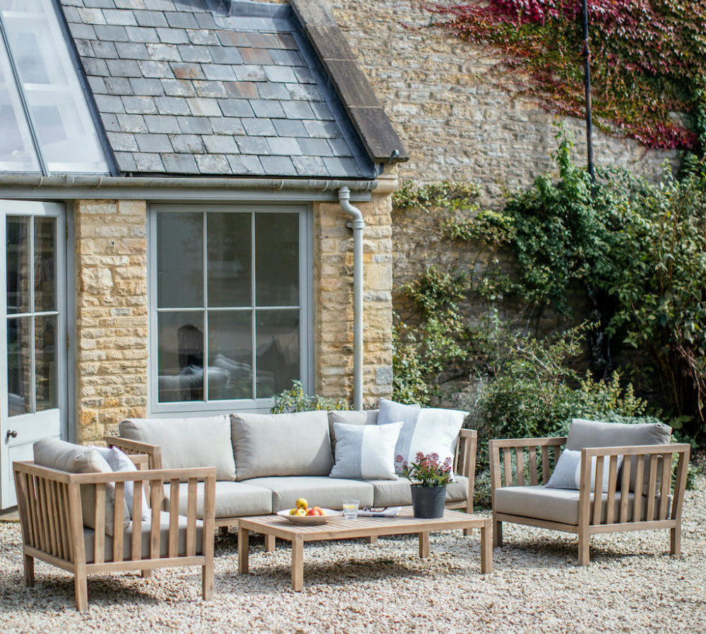 PORTHALLOW 3 SEATER SET