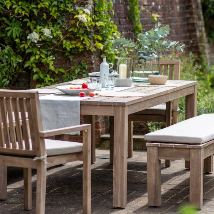Porthallow 8 seater garden dining table 
