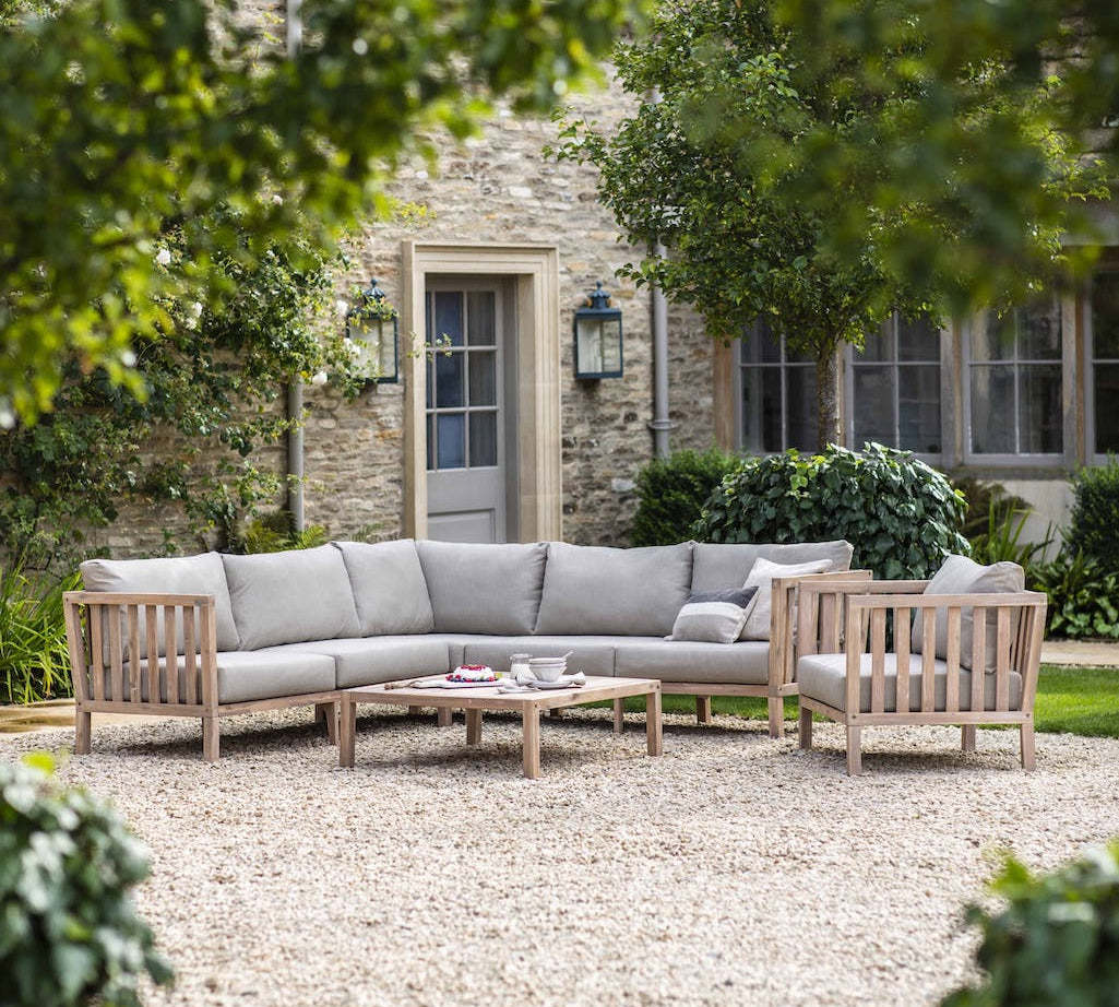 Corner sofa set Porthallow by Garden Trading 