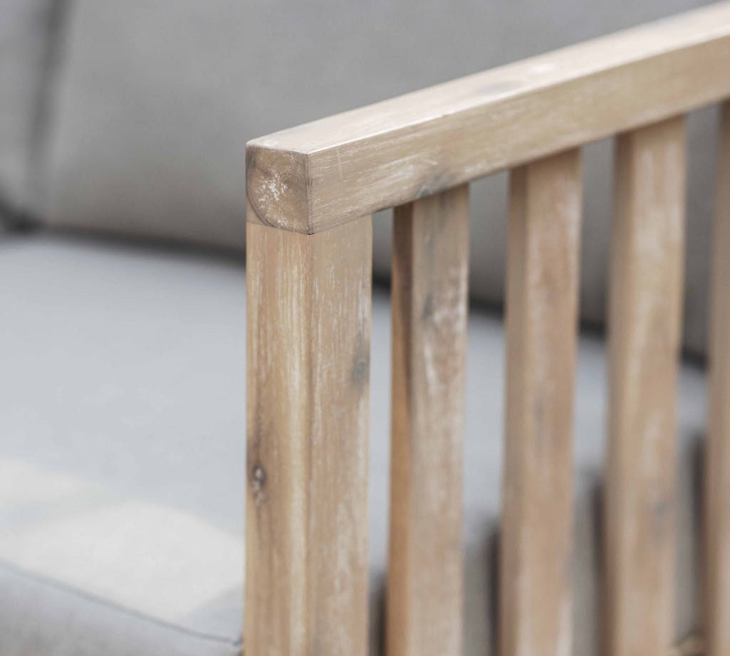 Detail of outdoor sofa set Porthallow