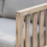Detail of outdoor sofa set Porthallow