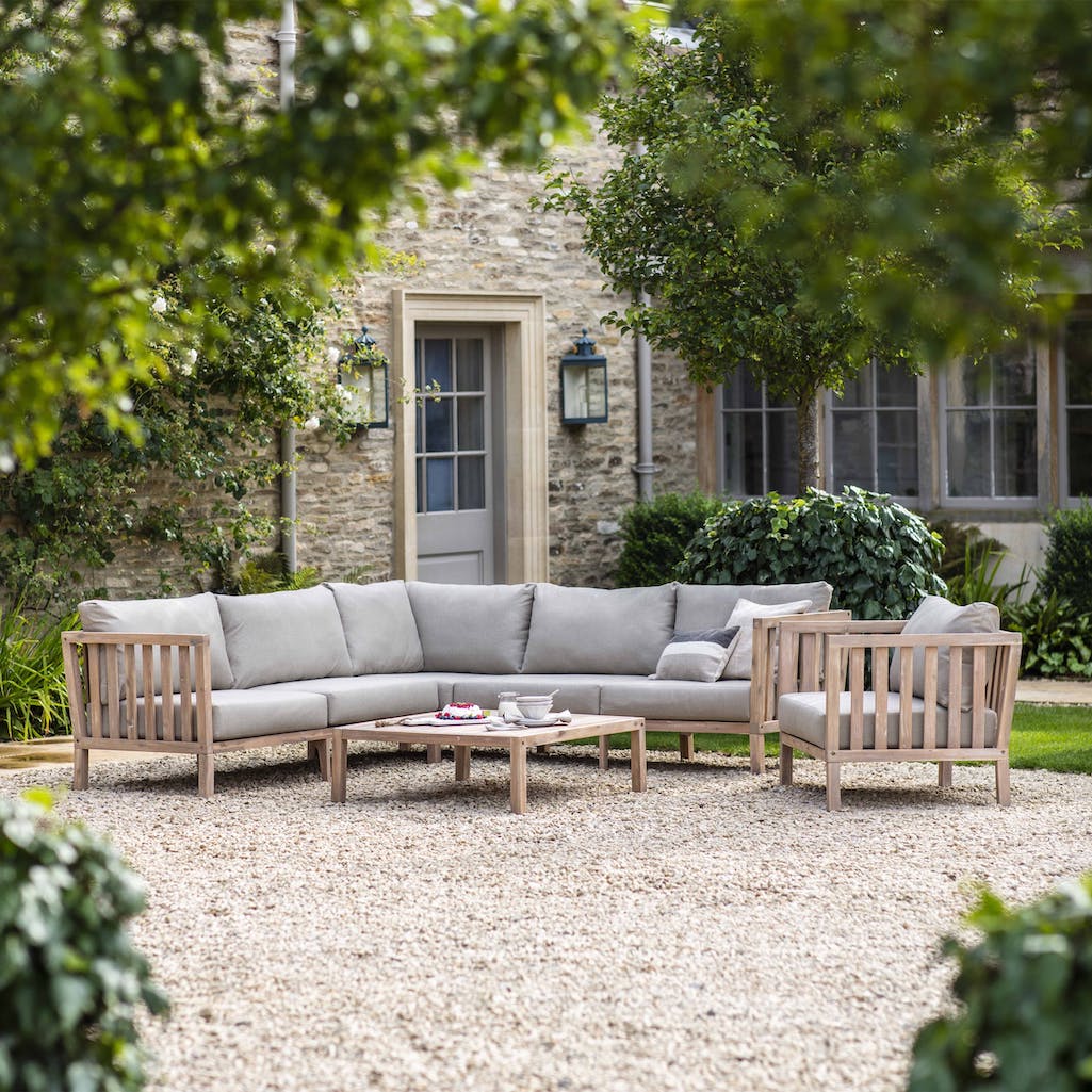 Corner sofa set Porthallow by Garden Trading 